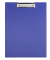Klemmbrett 2335237, A4, blau, Karton, Folien-kaschiert, inkl Aufh&auml;nge&ouml;se