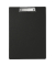 Klemmbrett 2335290, A4, schwarz, Karton, Folien-kaschiert, inkl Aufh&auml;nge&ouml;se
