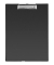 Klemmbrett 2335290, A4, schwarz, Karton, Folien-kaschiert, inkl Aufh&auml;nge&ouml;se