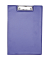 Klemmbrettmappe 2339237, A4, blau, Karton, Folien-kaschiert, inkl Aufh&auml;nge&ouml;se