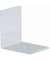 Buchstützen 35133 glasklar 80 x 100 x 100 mm