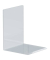 Buchstützen 35135 glasklar 100 x 100 x 130 mm