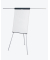 Flipchart MAULstandard, 6372282, 66x97cm (BxH), grau, mit Beinen, mit 2 Seitenarmen