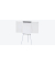 Flipchart MAULstandard, 6372282, 66x97cm (BxH), grau, mit Beinen, mit 2 Seitenarmen