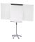 Flipchart MAULstandard, 63726 82, 66x97cm (BxH), grau, mit Rollen, mit 2 Seitenarmen