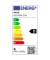 Schreibtischlampe MAULatlantic 820 36 90, LED, mit Standfuß, schwarz