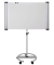 Flipchart MAULsolid flip2use, 637 06 82, 66x97, grau, mit Rollen