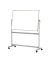 Stativdrehtafel-Whiteboard MAULpro, 6336584, 165x195x65cm (BxHxT), emailliert, Aluminium