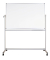 Stativdrehtafel-Whiteboard MAULstandard, 6459384, 150x100cm, kunststoffbeschichtet, Aluminiumrahmen