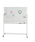 Stativdrehtafel-Whiteboard MAULstandard, 6459584, 200x100cm, kunststoffbeschichtet, Aluminiumrahmen