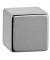 Haftmagnet 6169496, W&uuml;rfel, 20x20mm, silber, 20kg