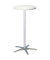 Stehtisch 109cm (H), Ø 60cm (BxT), rund, weiß
