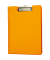 Klemmbrettmappe 2339243, A4, orange, Karton, Folien-kaschiert, inkl Aufhängeöse