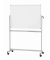 Stativdrehtafel-Whiteboard MAULstandard, 6460284, 120x90cm, emailliert, Aluminiumrahmen