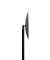 LED-Stehlampe MAULsphere 8255190, schwarz, mit zerlegt