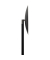 LED-Stehlampe MAULsphere 8255190, schwarz, mit zerlegt