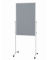 Moderationstafel solid 6366082 Filz grau/WB 120x75cm