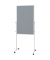 Moderationstafel solid 6366082 Filz grau/WB 120x75cm