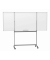 Klappstativdrehtafel-Whiteboard MAULstandard, 6458584, 240/120x100cm, kunststoffbeschichtet, Aluminiumrahmen