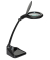 LED-Schreibtischlampe MAULiris, schwarz, mit Standfu&szlig;, dimmbar