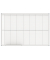 Jahresplaner MAULoffice, 6466784, 150x100cm, Stahlblech, kunststoffbeschichtet, Aluminium