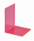 Buchst&uuml;tzen 3513621 10x10x13cm Acryl Neon pink