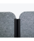 Stellwandsystem MAULcocoon 9701102 Ak 100x180cm d.gr Mobil