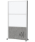 Stellwandsystem MAULconnecto 9622195 2xWB 1xAkustik d.gr Mobil