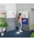 Stellwandsystem MAULconnecto 9655295 1xAk h.grd.gr 1xWB Stand