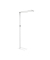 LED-Stehlampe MAULsenja 8258802, wei&szlig;, mit zerlegt, dimmbar