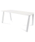Schreibtisch Blanca, 72cm (H), 160x80cm (BxT), rechteckig, weiß / weiß