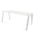 Schreibtisch Blanca, 72cm (H), 180x80cm (BxT), rechteckig, weiß / weiß