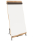 Flipchart Natural Dreibein, FC610H, eiche/weiß, ohne Rollen