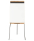 Flipchart Natural Dreibein, FC610H, eiche/weiß, ohne Rollen