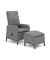 Relaxsessel-Set Riga 555431 +Hocker an