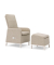 Relaxsessel-Set Riga 555439 +Hocker sand