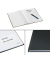 Notizbuch 46670095, Solid, schwarz, A5, liniert, 80g, 80 Blatt