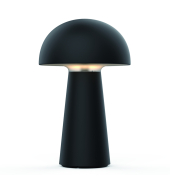 LED-Schreibtischlampe Visby, schwarz, mit Standfuß