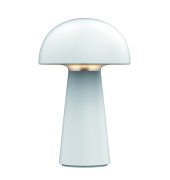 LED-Schreibtischlampe Visby, weiß, mit Standfuß