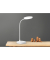 LED-Schreibtischlampe Bob, weiß, mit Standfuß, dimmbar