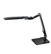 LED-Schreibtischlampe Sana, schwarz, mit Standfuß, dimmbar