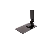 LED-Schreibtischlampe Olga, schwarz, mit Standfu&szlig;, dimmbar