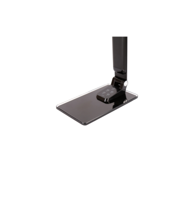 LED-Schreibtischlampe Olga, schwarz, mit Standfu&szlig;, dimmbar