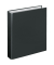Ringbuch Basic 1151080, A5 2 Ringe 25mm Ring-Ø PP schwarz