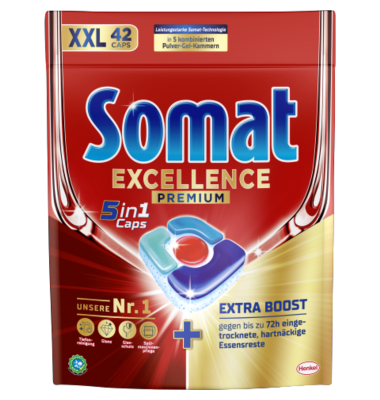 Spülmaschinentab Excellence Premium 5in1 SCP5X 42St