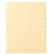 Register 3604 A4 halb 20tlg A-Z ch