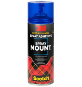 Sprühkleber Spray Mount blau 