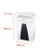 Aktenvernichter SECURIO B24 - externer autom. Öler, 1783111O, Partikelschnitt 4,5x30mm (P-4, O-3, T-4, E-3, F-1), bis 20 Blatt