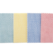 Wischtuch 35 x 40 cm (B x L) 1-lagig 85 % Viskose/15 % Polypropylen blau