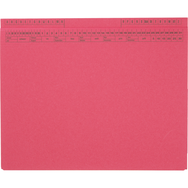 4250340502467 - Hängehefter Classic 1417901 A4 rot Karton 320g 4250340502467 SoldanPlus